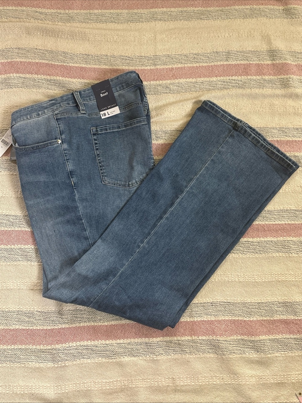NWT Lane Bryant Genius Jeans Boot Mid-Rise ~ Size 18 L